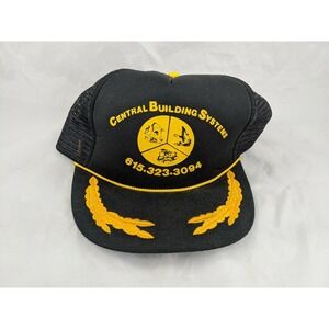 Central‎ Building System Snapback Hat Mesh Foam San Sun